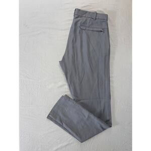 Lululemon Flat Front Chino Commission Pant. Medium Gray, Men's Size 32X33. EUC!!